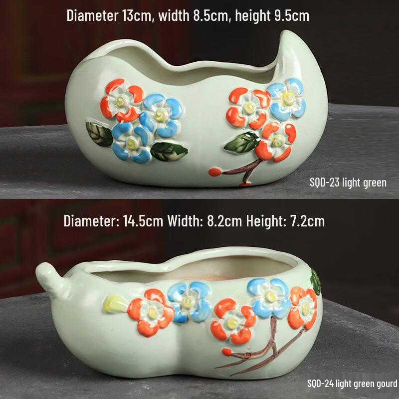 Керамический сочный цветочный горшок