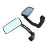 Motorcycle Mirrors 4.9x11.9cm Square Anti Glare Rearview Side Wing Mirror Universal Fit for Motorbikes