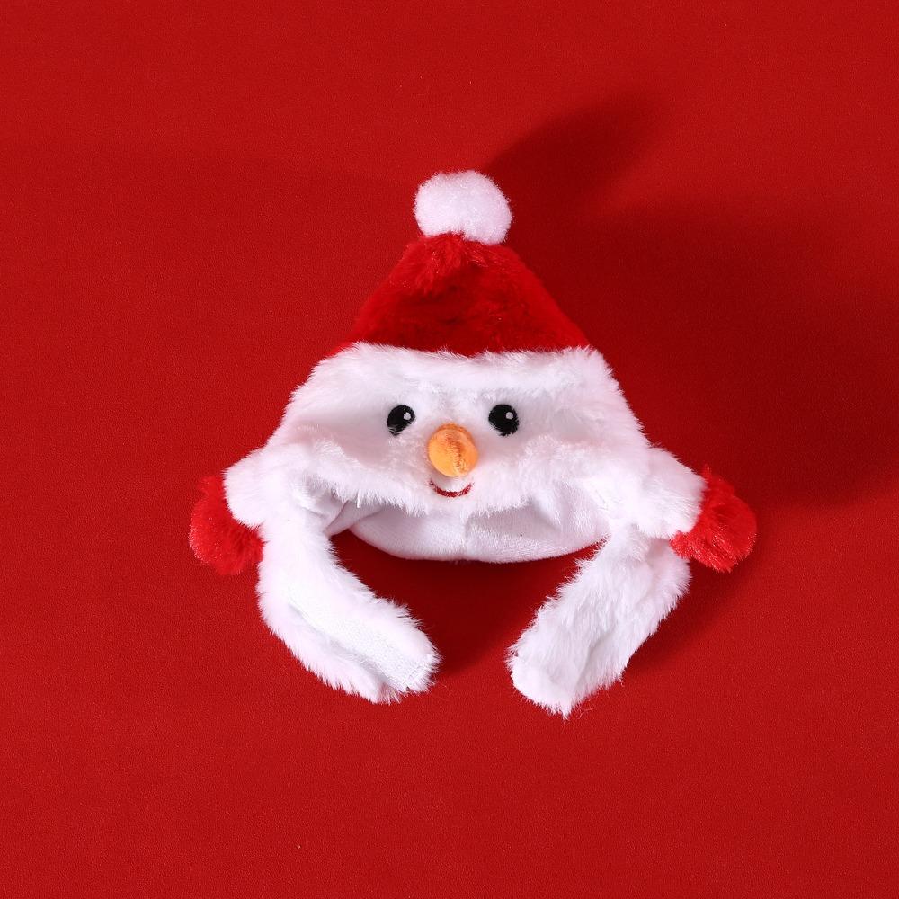 

christmas tree Cat Hat Santa Claus Cat Cap Cute Dog Christmas Headgear Party Supplies S-Snowman