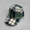 Classic Retro Plaid Striped Baseball Cap Men'S And Women'S Sunshade Casual Outdoor Fashion Cap