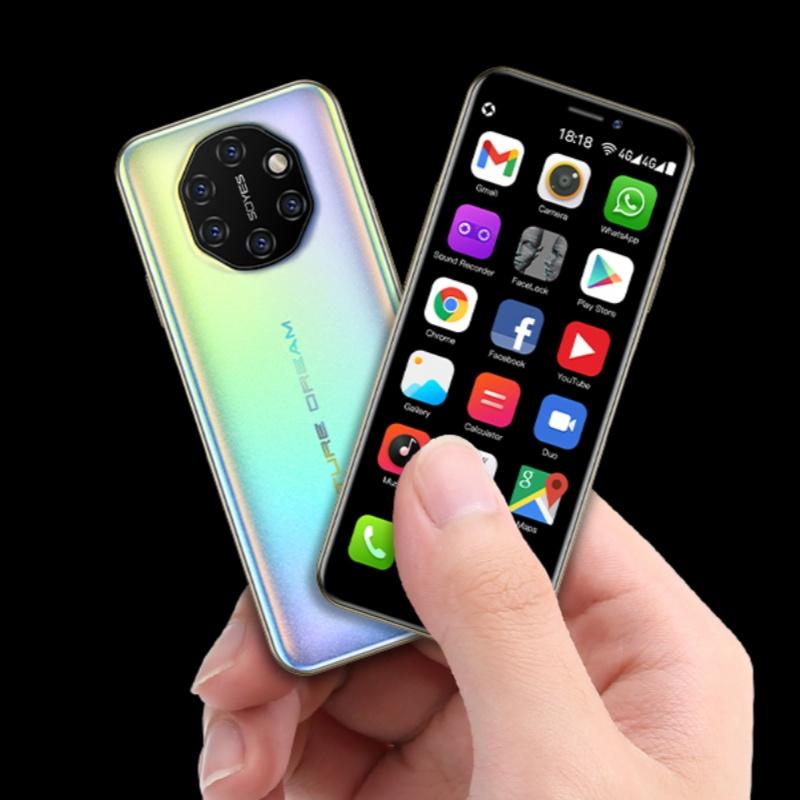 New SOYES S10I Mini Smartphone 3.5inches HD 3GB RAM 32/64GB ROM 5MP LTE 4G 2050mAh Portable Face/Fingerprint Unlocked Android Pocket Mobile Phone