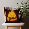 Anime Calcifer HHowls MMoving CCastle Cushion Cover Inches Farmhouse Decor Home Throw Pillow Covers For Couch Decorations