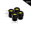 4Pcs Car Aluminum Metal Wheel Tire Valve Caps Car Accessories For Chevrolet Colorado Cruze Spark Captiva Malibu Trax Aveo Camaro