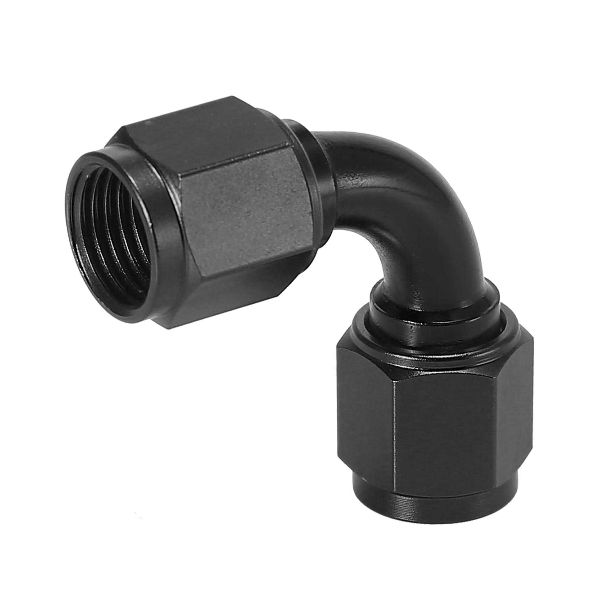 

X AUTOHAUX Фитинг Конец топливного шланга AN6 Тип AN Соединитель шланга Вращающаяся гайка 4.6x4.6x1.7 cm