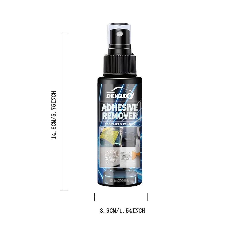 Fast-Acting Adhesive Remover Spray - Leaves No Residue, 100ml