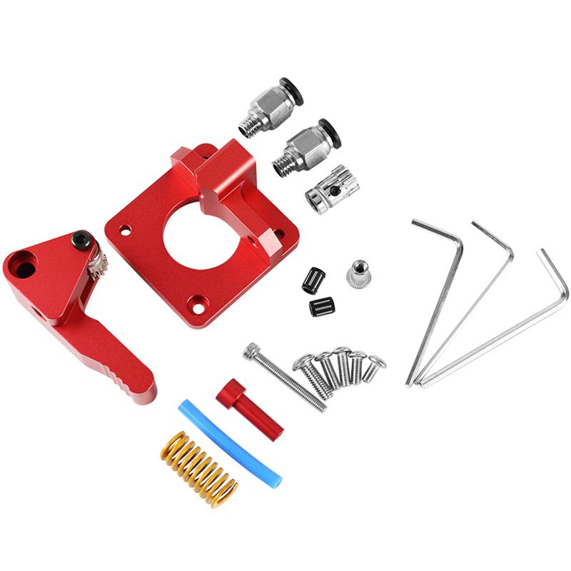 42x42x40mm CR-10S Pro Ender-3 Ender-3 PRO Upgraded Replacement Dual Gear Extruder Aluminum Extruder Kit Drive Feed for 3D Printer Creality CR-10