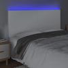 Maison Exclusive - Tête de lit à LED Blanc 160x5x118/128 cm Similicuir