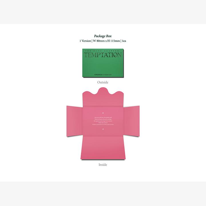 TXT - The Name Chapter : TEMPTATION (WEVERSE Albums Ver.)
