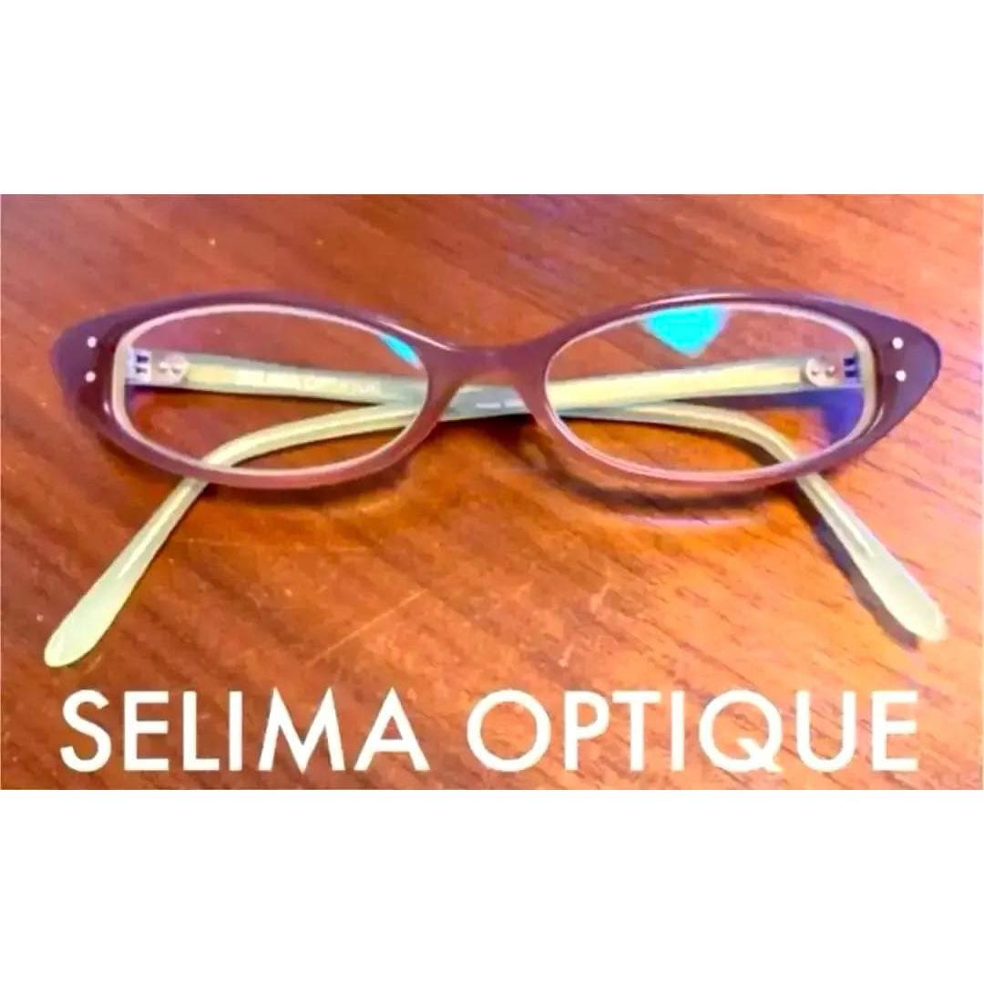 Used SELIMA French ROSE frame BROWNOLIVE GREEN