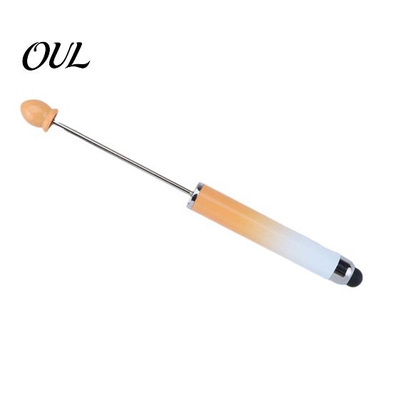 Gradient Color Touch Screen Stylus Beadable Pen for Touchscreen, Pen, High Smooth Drawing Pad Precision Writing School Office Classroom Study