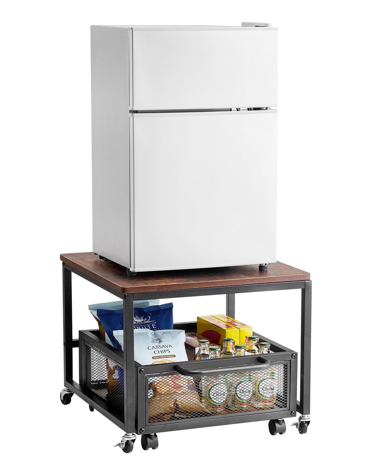 VEVOR Mini Fridge Stand with Storage