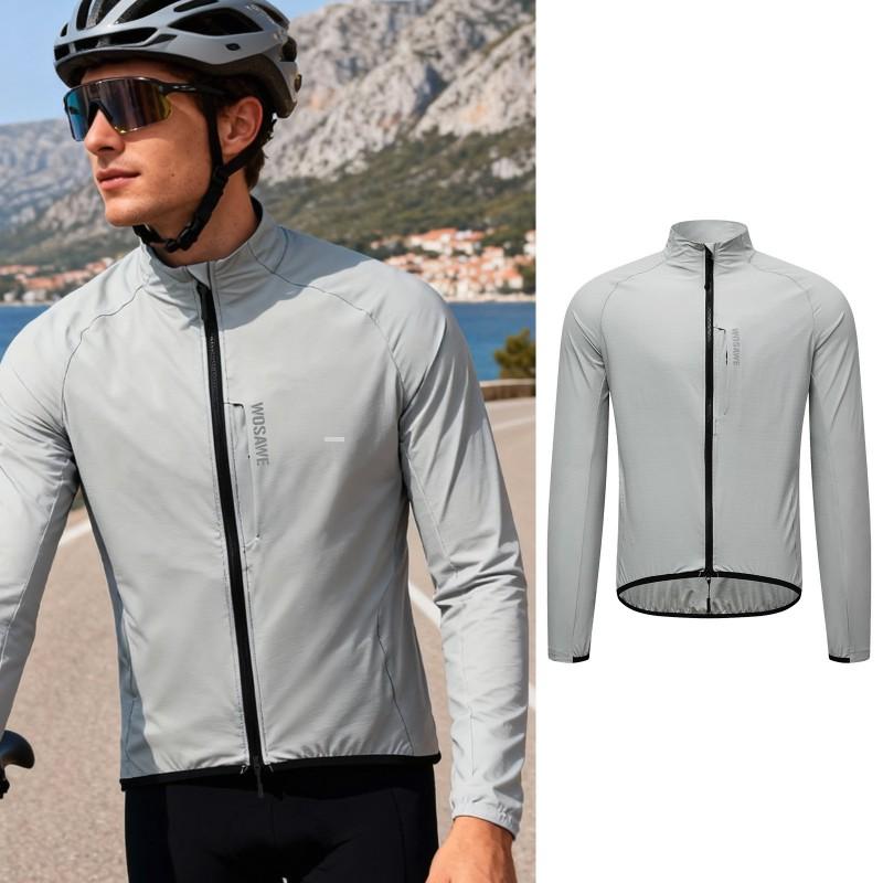 Lightweight Windproof UV-Protective Cycling Jacket Men Women Breathable Outerwear Use