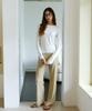 38COMEONCOMMON Silky Touch Slim Long Sleeve (Cloud)