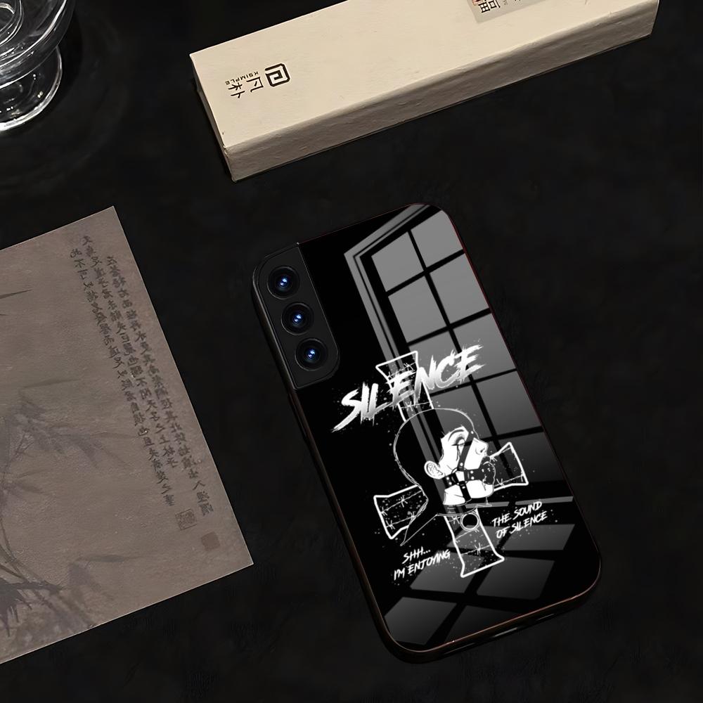 Satan Nun Phone Case 2025 Glass Old Man And Child Hot For Samsung S 25 24 Ultra Plus 23 22 21 20 A 34 54 53 Note20 M 54 Cover
