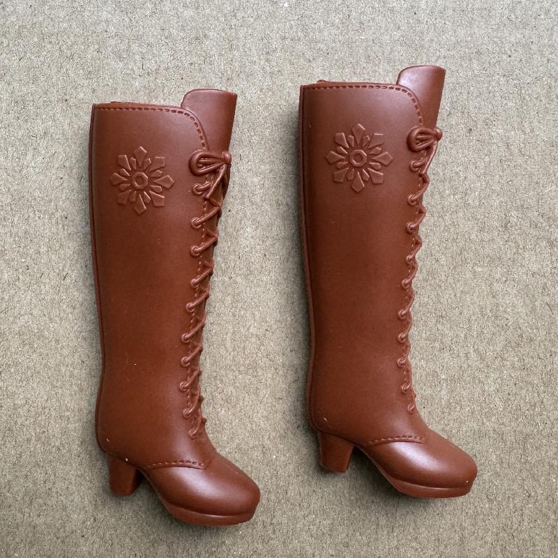 1/6 Puppenschuhe Stiefel Kinder DIY Spielpuppen Zubehör Schuhe Rosa Weiß Gelb Schwarz Grün Puppendekorationen Mädchen Sammlung Spielzeug