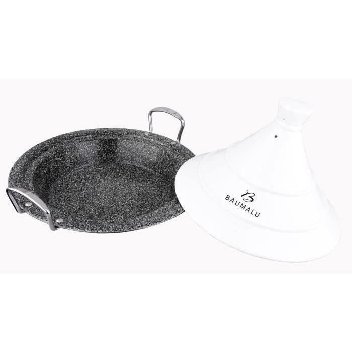 Tajine - BAUMALU - Standard - 30 Cm - With Lid