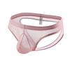 Men Sexy Jockstrap Thong G String Underwear Mesh See Through Man Panties Underpants Anal Lingerie Ropa Interior Comfortable Breathable Daily Wear