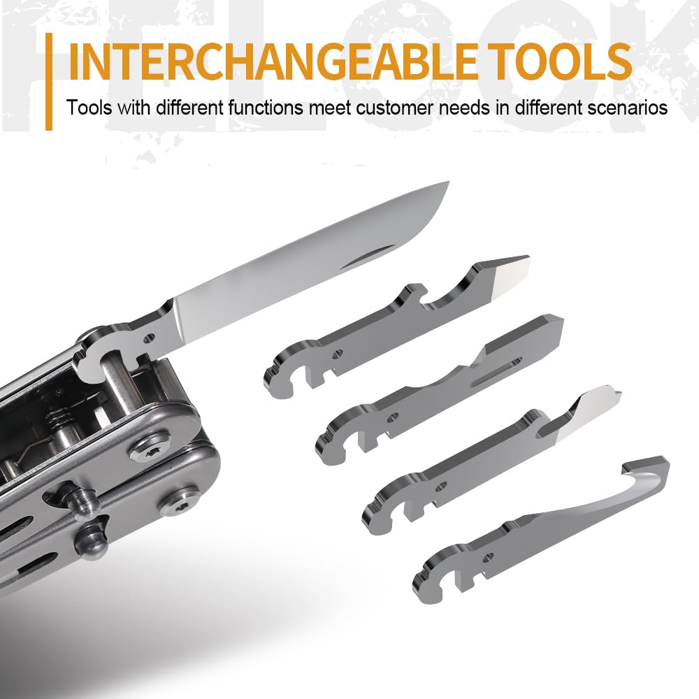 Roxon S804 is a customizable multi-functional tool. Convenient for everyday use. Perfect for activities such as mountain climbing, camping, and