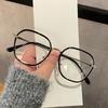 Glasses Polygon Frames Eyewear Transparent Blue Light Glasses For Men Digital Devices Women