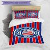Bahia Fc Crest Emblem Printed Pattern Duvet Cover Set – Includes 1 Duvet Cover and 2 Matching Pillowcases Bedroom Decor Christmas Gifts