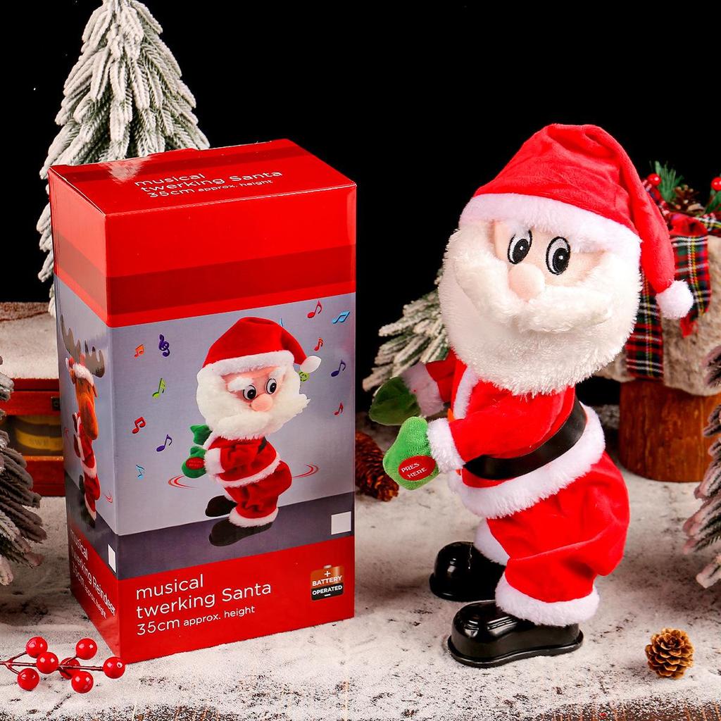 Creative Musical Wiggle Butt Santa Claus - Christmas Novelty Gift