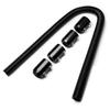 Stainless Steel Flexible Coolant Hose Set For Car Radiator Hose W Cap Clamp Universal Car Parts