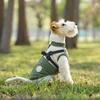 Outdoor Dog Coat with Ring Autumn Winter Dog Vest Waterproof Reflective Stripe Dogs Clothes Fleece-lined Cotton Pet Clothing