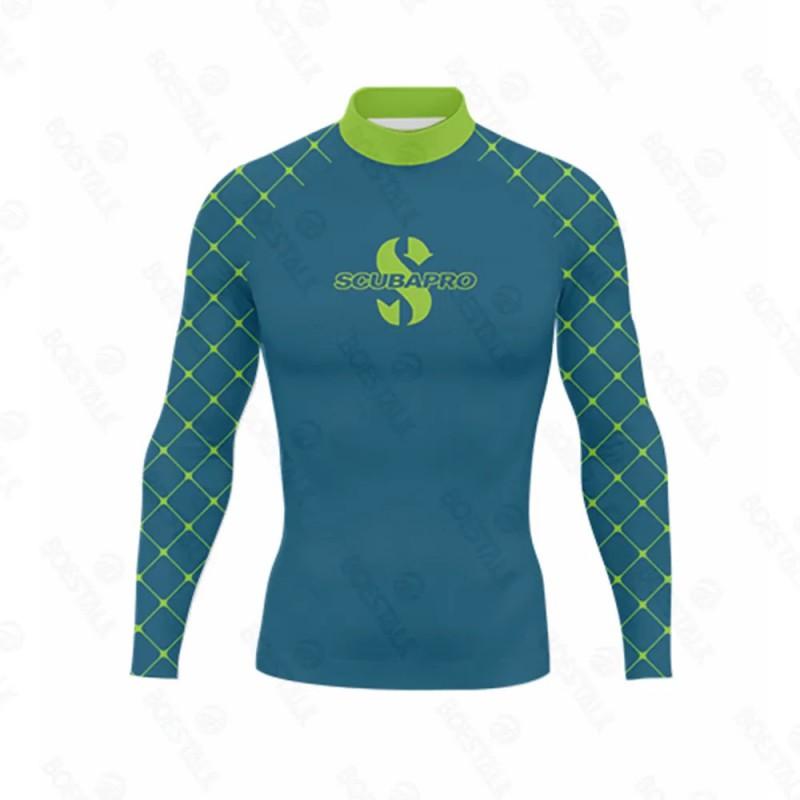 Ανδρικό Ελαφρύ Αντιηλιακό Μαγιό Rash Guard Γρήγορου Στεγνώματος Προστασία UV για Surfing, Κατάδυση, Παραλία, Θαλάσσια Σπορ Καλοκαίρι