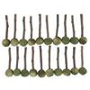 20pcs Rabbit Chewing Sticks Wooden Grass Ball Teeth Grinding Small Pet Biting Sticks for Hamsters Guinea Pigs