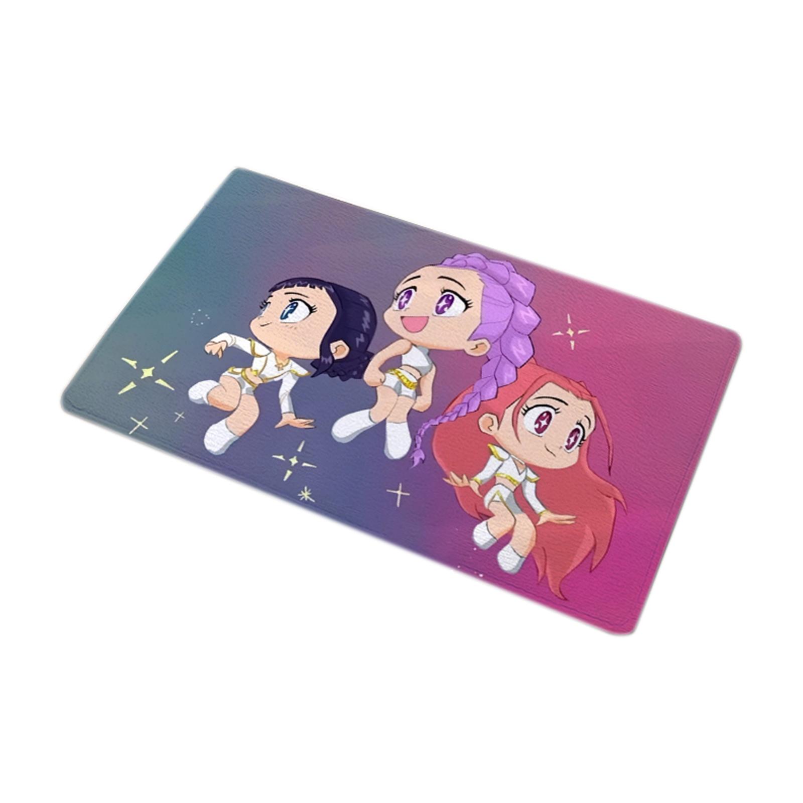 

Печатный ковер 16 ДЮЙМОВ X 24 ДЮЙМА Нескользящий Ковер для ванной комнаты, передней двери, спальни, кухни, гостиной One Size