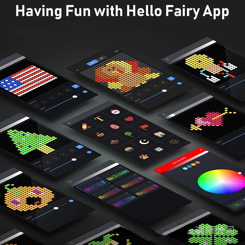 800LEDs Smart Curtain Lights Bluetooth App LED String RGB Fairy Lights DIY Music Change Display for Window Bedroom Decoration