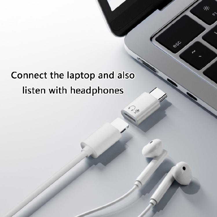 Durability USB C Headphone Audios Adapter Earphone Converters For Phone 15 Data Syncing Call Audios Dongle