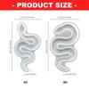 Flexible And Sturdy Silicone Snake Mold Handmade Jewelry Accessory Mold Perfect For Crafting And Model Displays