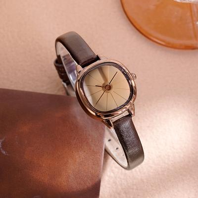 Women'S Retro Niche Design Sense Women'S Watch Small, Exquisite And Simple High-End Sense Student Quartz Watch