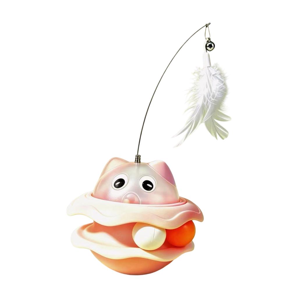 Toy - Interactive Rotating Teaser for Indoor Cats and