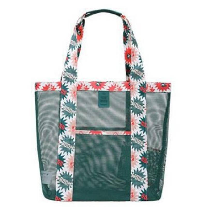 Spacious And Stylish Oxford Fabric Beach Bag For Outdoor Travel And Clothing Storage