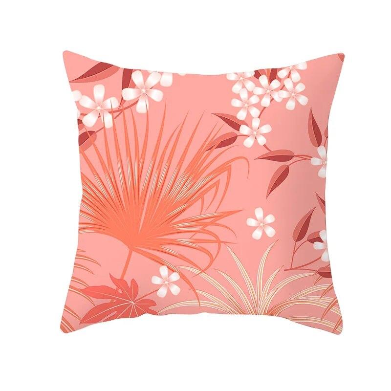 Living Coral Pillow Case   Peach Home Throw  Cover Cushion