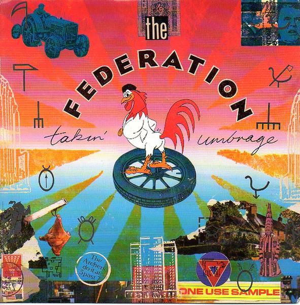 

7inch Record FEDERATION Takin Umbrage 8702297 Mercury 1988 UK Dance Electronica Used