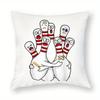 Bowling Pins Pillow - Quirky Home Decor, Adds Humor, Fun, a Strike of Playful Charm, and Sporty Vibes To Your Living Space"