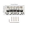 5-String Bass Bridge Easy to Install Guitar with Adjustable Saddles