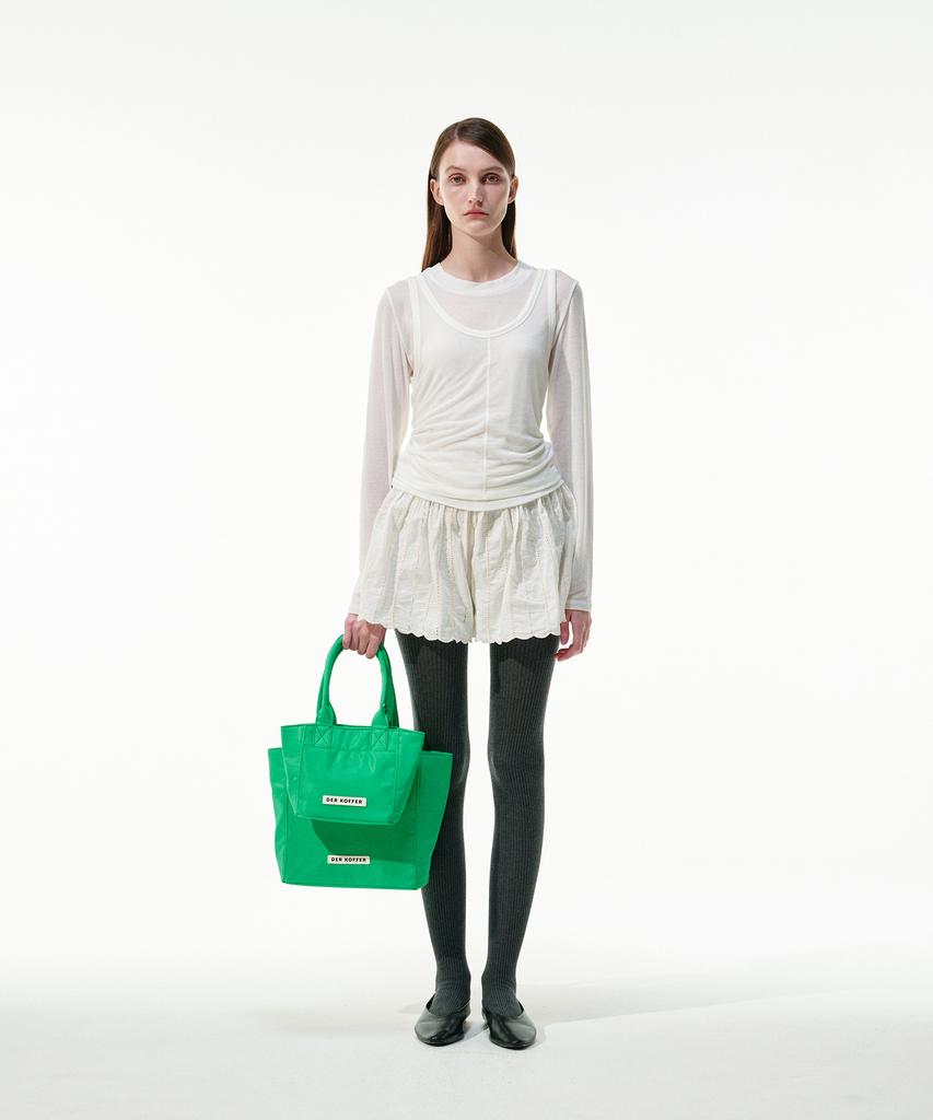 Der Koffer Shopper Nylon [Green]_Mini