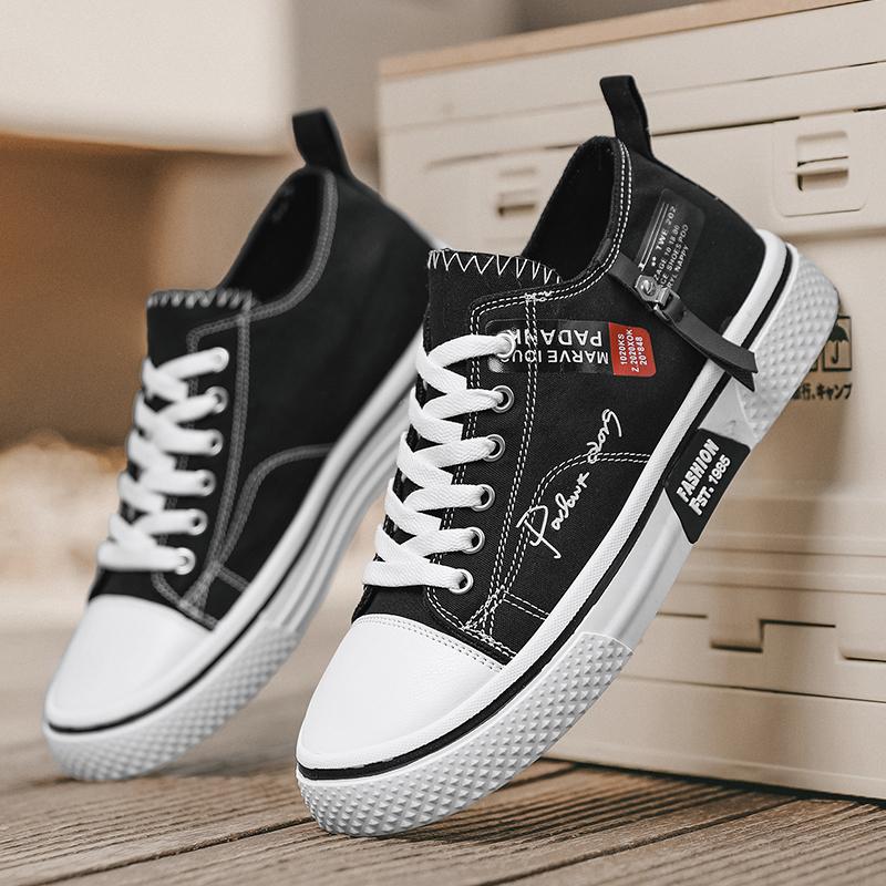 Men Sport Shoes Autumn New Breathable Me Canvas Shoe Comfortable Casual Men Shoes Light Tennis Shoe Trend Skate Shoe Man Sneaker