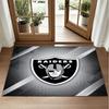 Las Vegas Raiders Design Crystal Velvet Rug Soft Decorative Mat for Bedroom Entrance