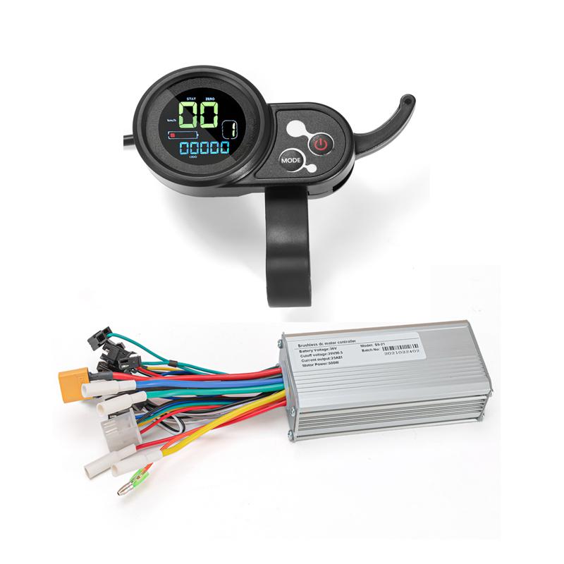 S887 24V-48V 250W 350W 500W LCD Display Used for E-Bike Kit Electric Bicycle Conversion Kit Electric Bicycle Part Accessories