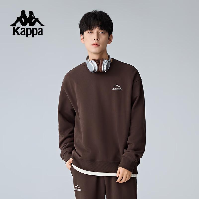 Kappa Men s 2024 Autumn Round Neck Sports Sweatshirt M