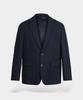 Birbante Wool Blend Blazer Jacket - Dark Navy