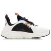 Li Ning Spark Fabric Lightweight Anti Slip Low Top Sports Casual Shoes Men's White Orange AGLQ057-6