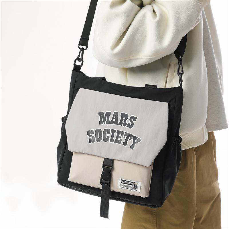 Student Class Shoulder Bag Large Capacity Crossbody Bag
