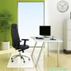 Rectangle Protective Mat Home-use Transparent Non-slip Chair Pad Without Nails For Protecting Floor