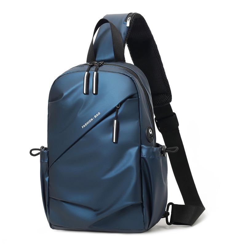 

Men s Casual Lightweight Crossbody Bag for Outdoor and Business Travel синій